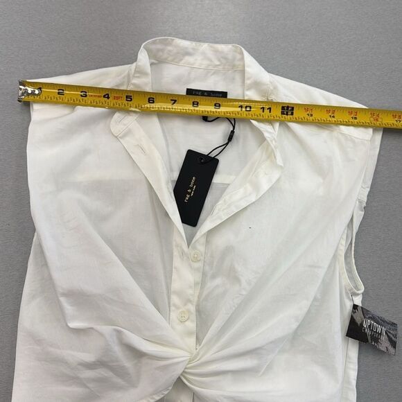 Rag and bone button down blouse - Picture 7 of 9